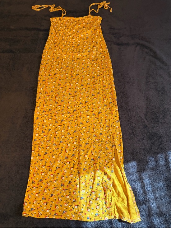 Nasty Gal Dresses & Skirts - Nasty Gal Collection Sunflower Seed Floral Long Dress